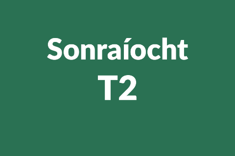Sonraíocht T2